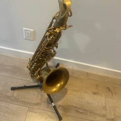 Eastman ETS652 52nd Street Bb Tenor Saxophone 2018 - Present - Aged Unlacquered Brass image 2
