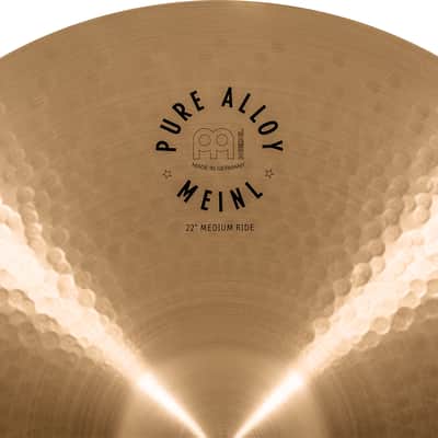 MEINL PA22MR Pure Alloy Medium Ride 22 Zoll Becken image 6