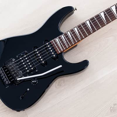 1990s Charvel 610-SL SSH Short Scale Superstrat Black w/ Floyd