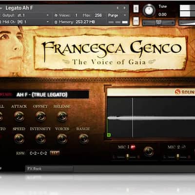Voice of Gaia: Francesca (Download) <br>Exotic female solo mezzo-soprano vocal library image 2