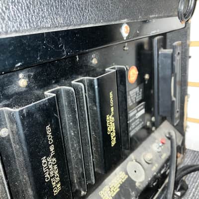 Vintage MIJ 80s Yamaha A4115H 100W Powered Speaker image 6