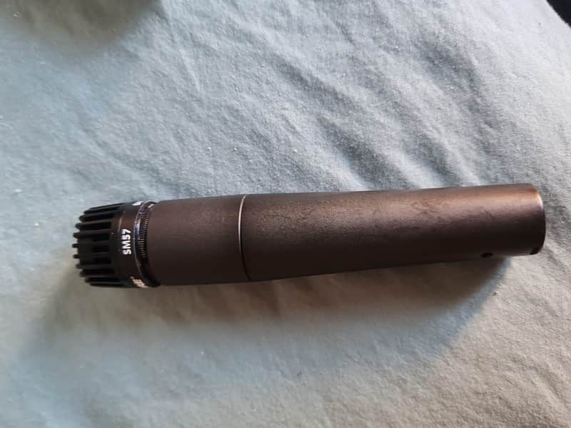 Shure SM57 Cardioid Dynamic Microphone 1984 - Present - Black image 1