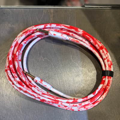 Slaughter to Prevail “Blood Cable” - Jack Simmons Signature Guitar Cable (Tallon Banshee) - Van Damme XKE, Gold Jacks - Never Used image 1