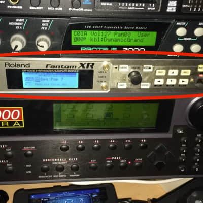 Roland Fantom-XR 1U Rackmount Synthesizer / Sampler — Screen Issue (PLEASE READ) image 1