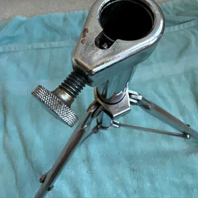 Ludwig Vintage Drum Throne 3 Leg Base Part - Lot #4 70s 80s - Chrome image 2
