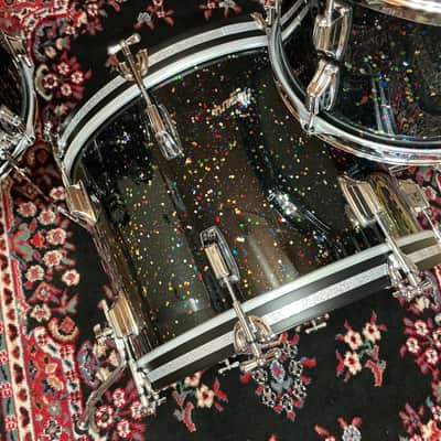 Rogers Mardi Gras Cleveland Series CLE0320HXMG 3PC SHELL PACK 20/14/12 2026 - MARDI GRAS LACQUER FINISH  IN STOCK & FREE SHIPPING image 7