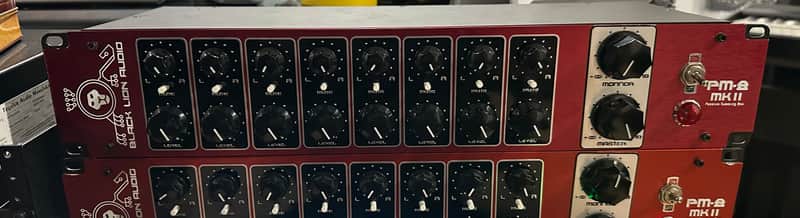 Black Lion Audio PM-8 MKII Passive Summing Mixer 2010s - Red and Black image 1