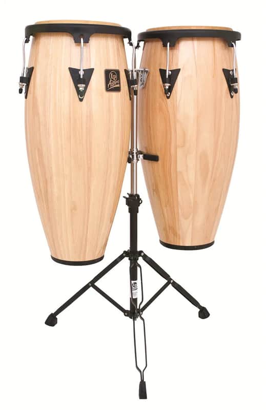 Latin Percussion Aspire Congas 10" & 11" Set - Oak image 1