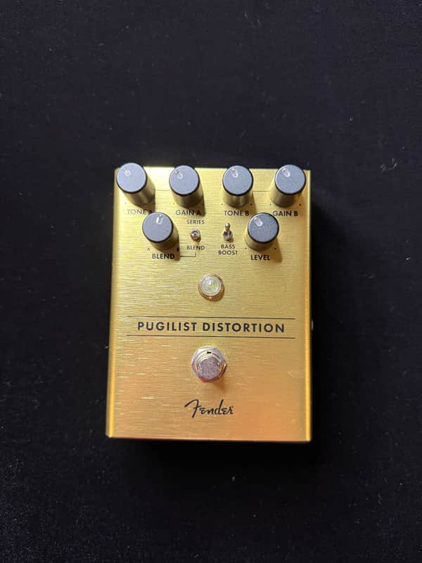 Fender Pugilist Distortion 2018 - Present - Yellow image 1