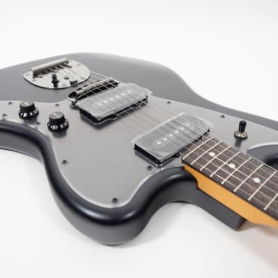 [SALE Ends June 30] [NEW] Fender Made in Japan Hybrid II 2026 Collection Jazzmaster Matte Phantom Black Satin Metallic Rosewood image 4