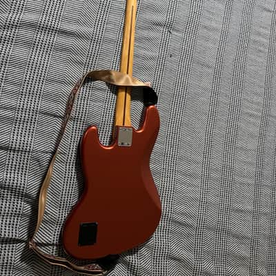 Fender Player Plus Jazz Bass Aged Candy Apple Red, Maple Fingerboard image 9