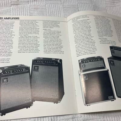 1982 Music Man Bass Amplifiers & Bass Instruments Catalog image 4
