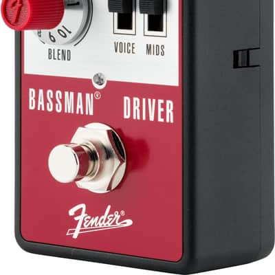 Fender Bassman Driver 2024 - Present - Red / Silver image 2