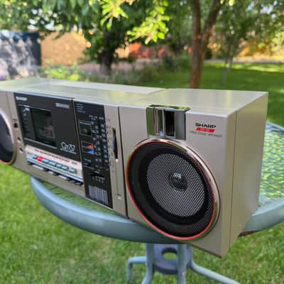 👉Sharp QT-37 Rare Vintage Japan Boombox New Condition OEM Box Serviced Warranty image 11