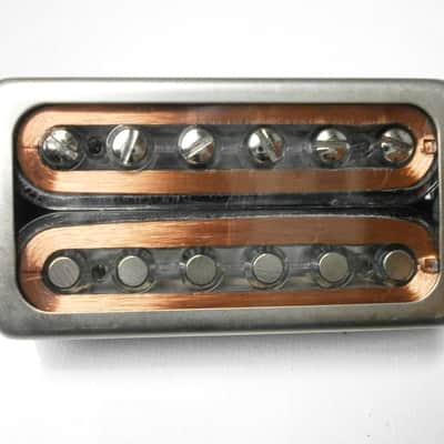 Q pickups TRANSPARENT BOBBIN Open RAW Cover Humbucker PAF Guitar Pickup Hand Wound By Q Pickups image 2