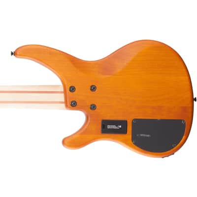 Yamaha TRBX605FM 5-String Bass Guitar - Matte Amber image 7