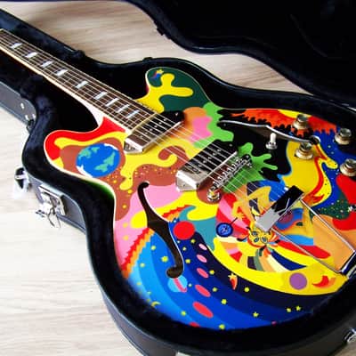 TPP Beatles "Apple Boutique" Custom Epiphone Casino Tribute image 1