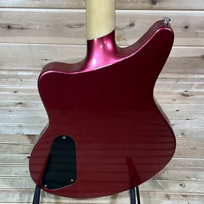 D'Angelico Premier Bedford SH Electric Guitar - Oxblood image 4