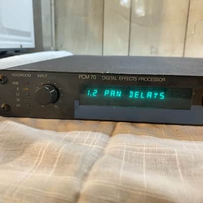 Lexicon PCM 70 Digital Effects Processor 1980s - Black image 2