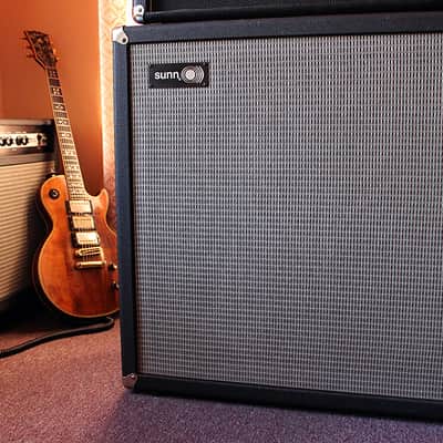 Sunn 412 300 Watt Guitar Cabinet 4x12 Bass Cab Fender Celestion G12T-75 Model T 300T 1200s Beta Lead image 1