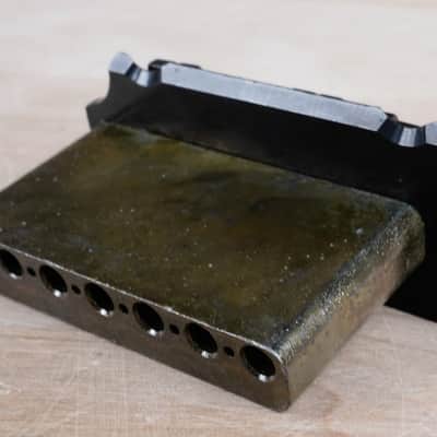 Tokai 52.5MM / 2 + 1/16" String Spacing Stratocaster Style 2-Point Tremolo Bridge image 2