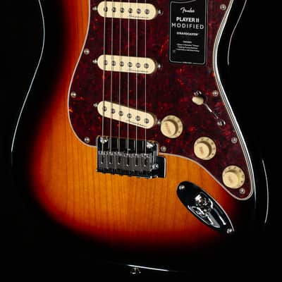 Fender Player II Modified Stratocaster Maple Fingerboard 3 Tone Sunburst (372) image 1