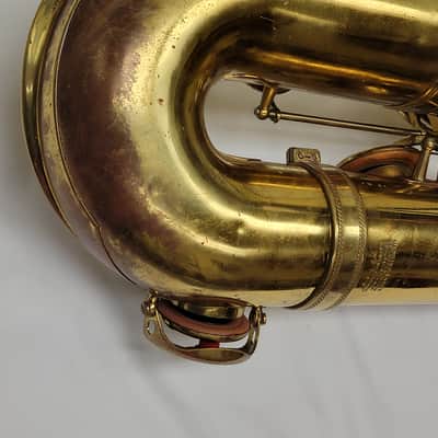 Selmer Mark VI Baritone Saxophone with Low A circa 1961, with Bam case image 13