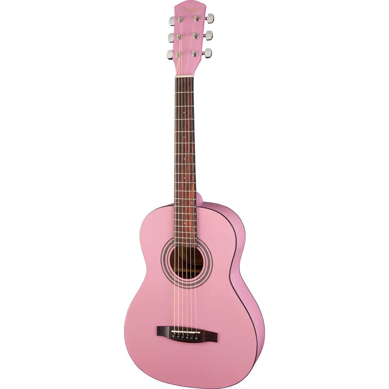 Fender MA- 1 3/4 Acoustic Guitar Gloss Pink | Reverb