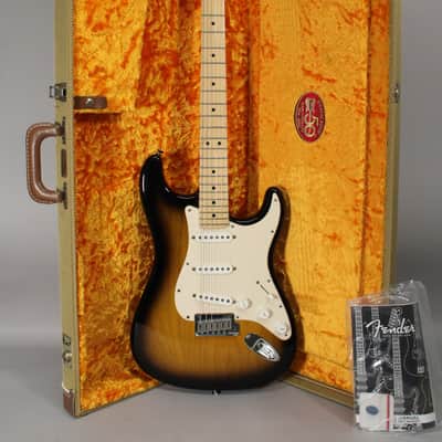 2005 Fender 50th Anniversary American Stratocaster 2-Color Sunburst w/OHSC image 1