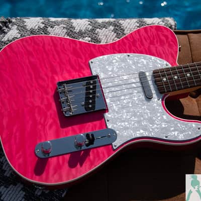 2025 Fender Limited Edition - Fender / ISHIBASHI FSR MIJ Traditional 60s Custom Telecaster KILLER AAAA Quilted Maple Top / Ash Back - Like New/Unplayed - Pro Set Up w Perfect Frets/Action/Intonation! image 6