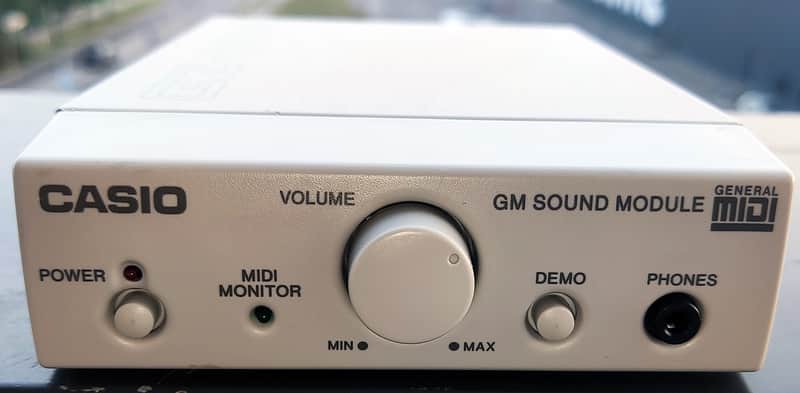 CASIO GZ-50M General midi sound module rare quarter size image 1