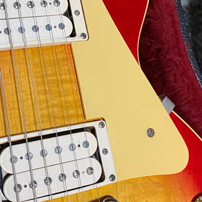 1979 Gibson Les Paul KM Cherry Sunburst "Custom Made Plaque" image 5