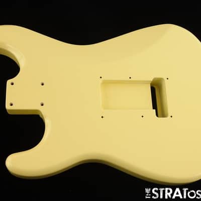American Fender Stratocaster MALMSTEEN Strat BODY, Vintage White image 3