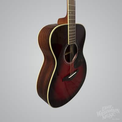 Yamaha FS830DSR Folk Guitar Dusk Sun Red image 3