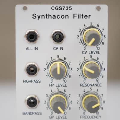 Elby Designs CGS735 Synthacon Filter Module w/ Tiptop Stackcables #58576 image 4