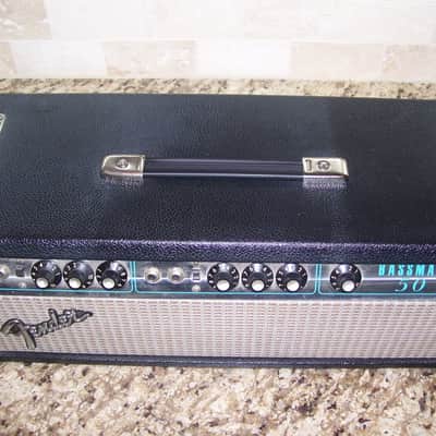Fender Bassman 50 2-Channel 50-Watt Guitar Amp Head 1972 - 1976 - Silverface image 2