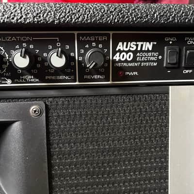 Peavey Austin 400 210-Watt 2x12" Acoustic Electric Instrument System 1980s Black image 4