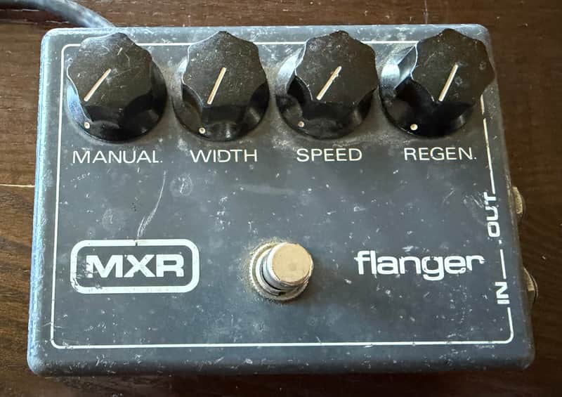 MXR MX-117 Flanger 1980 - Gray Vintage Analog image 1