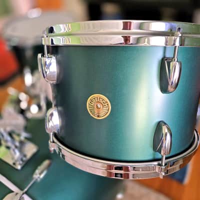 Gretsch USA Custom 3-Piece Drum Set – Cadillac Green Satin – 20/12/14 – Free Shipping CONUS image 14