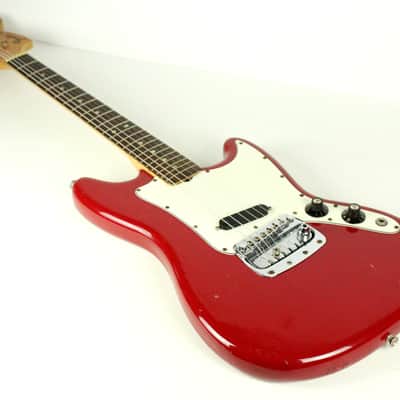 1975 Vintage Fender Bronco Dakota Red Rosewood Fretboard USA +OHSC 1970s image 9