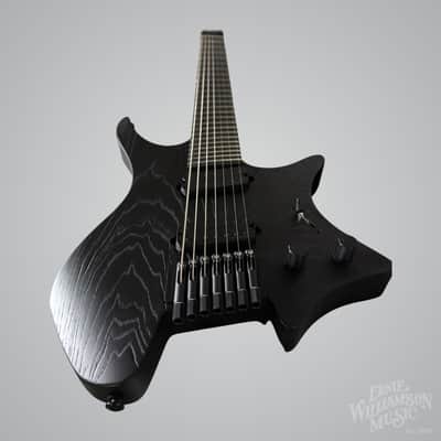 Strandberg Guitars BD7HCT-25SG-L-A-SBK Boden Singularity NX 7 7 String Guitar, Pitch Black image 9