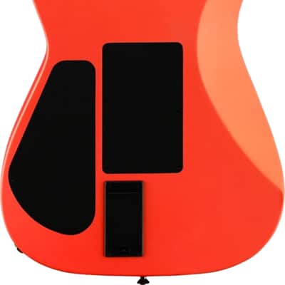 Jackson American Series Soloist SL2MG Electric Guitar, Ebony Fingerboard, Satin Lambo Orange image 3