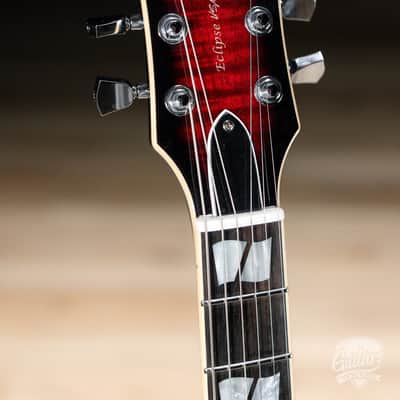ESP USA Eclipse Full Thickness w/ Seymour Duncans – See Thru Black Cherry image 5