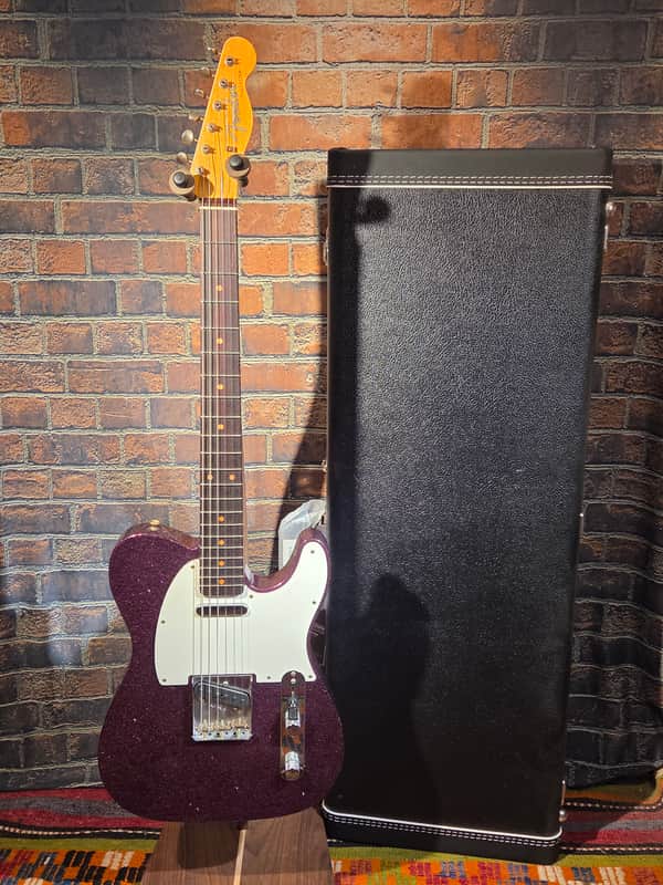 Fender 2023 Limited Edition Custom Shop FSR '63 Telecaster Magenta Sparkle w/ OHSC & CoA image 1
