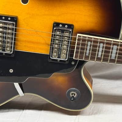 DeArmond X-155 x155 Hollowbody Guitar with Case image 6