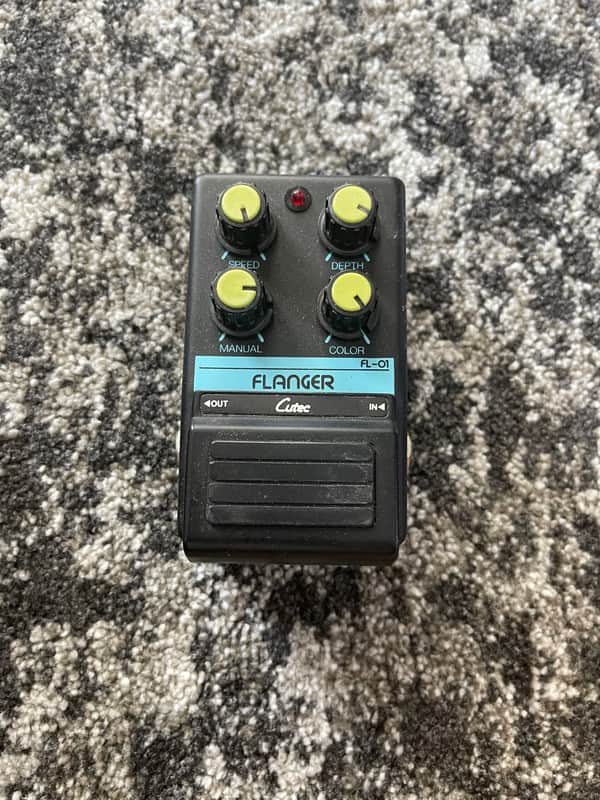Cutec FL-01 Analog Flanger Loco Box Rare Vintage Guitar Effect Pedal MIJ Japan image 1