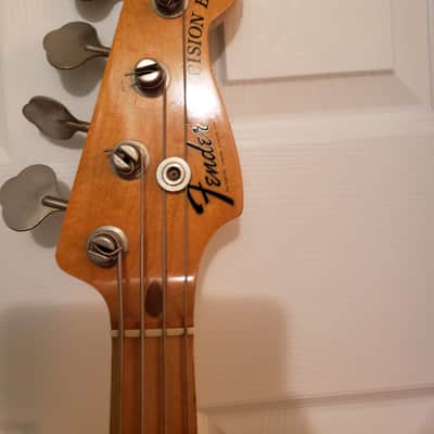 Fender Precision Bass with Maple Fretboard 1974 Black image 1