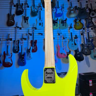 Ibanez Genesis Collection RG550 Electric Guitar - Desert Sun Yellow, Free Plek! 541 image 9