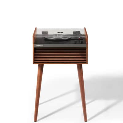 Crosley CR6237A Dean 3-Speed Bluetooth Record Player Natural With Legs-NEW image 10