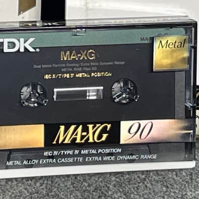 Lower Price:  TDK MA-XG90 Metal Audio Cassette Tape - NEW - Factory Sealed - Nakamichi image 1